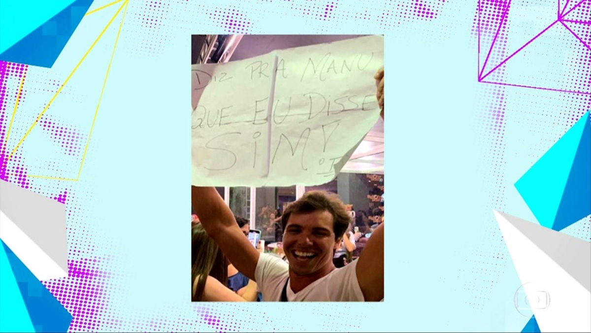 Namorado de Manu Gavassi BBB20 (Foto: Reprodução/Globo)