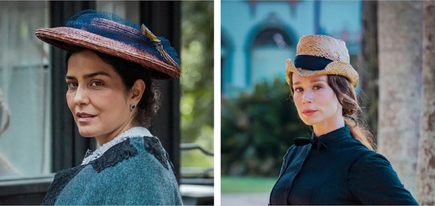 Letícia Sabatella e Mariana Ximenes em Nos Tempos do Imperador