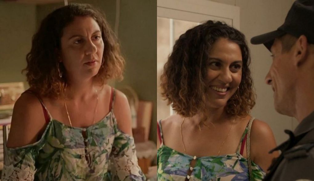 Penha (Clarissa Pinheiro) e Belizário (Tuca Andrada) de Amor de Mãe