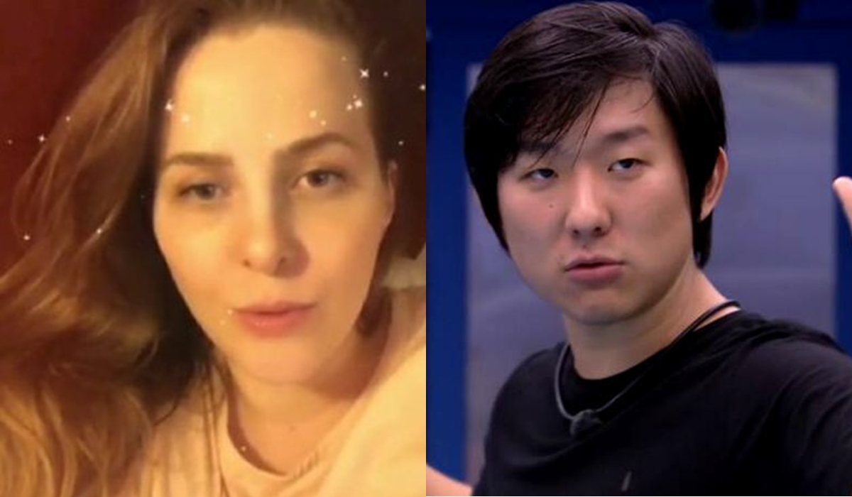 Débora Welker e Pyong (Reprodução),