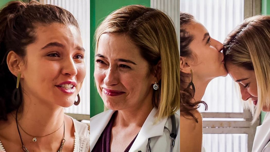 Rita (Alanis Guillen) e Lígia (Paloma Duarte) de Malhação - Toda Forma de Amar