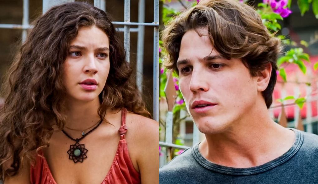 Rita (Alanis Guillen) e Rui (Romulo Arantes Neto) de Malhação - Toda Forma de Amar
