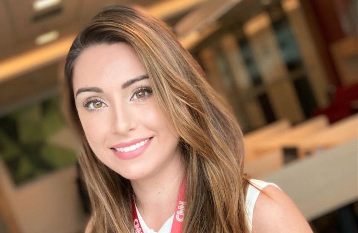 Jaqueline Frizon: repórter que foi da Globo fecha com a CNN Brasil (Reprodução)