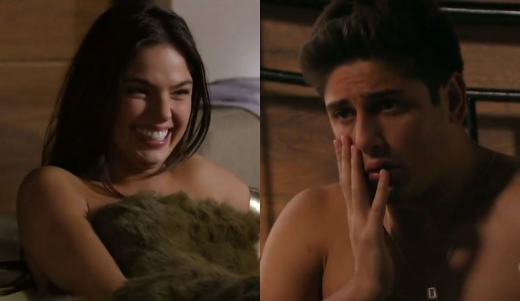 Suelen (Isis Valverde) e Roni (Daniel Rocha) de Avenida Brasil
