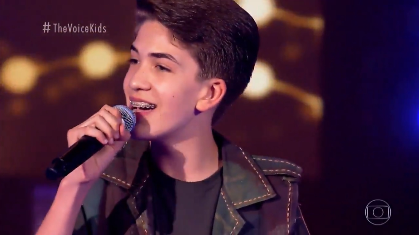 Venicios Melo, competidor do The Voice Kids