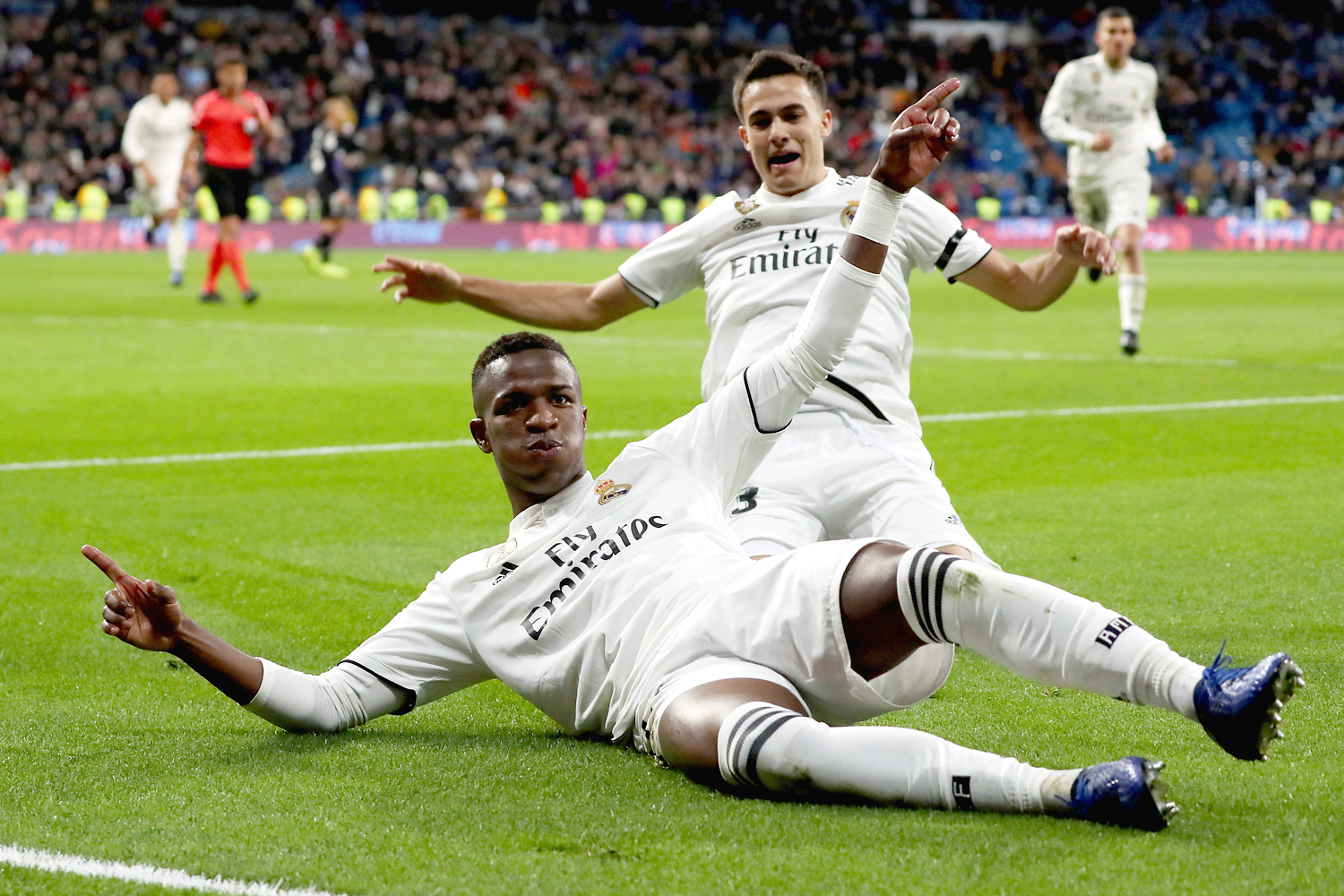 Vinicius Jr no Real Madrid (Divulgação)