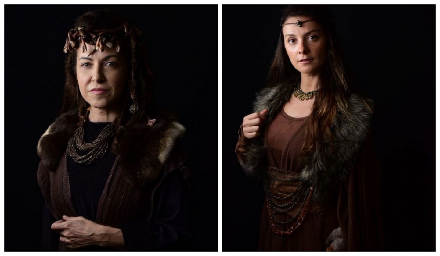 Ada (Alessandra Verney) e Zilá (Carolina Chalita) em Gênesis