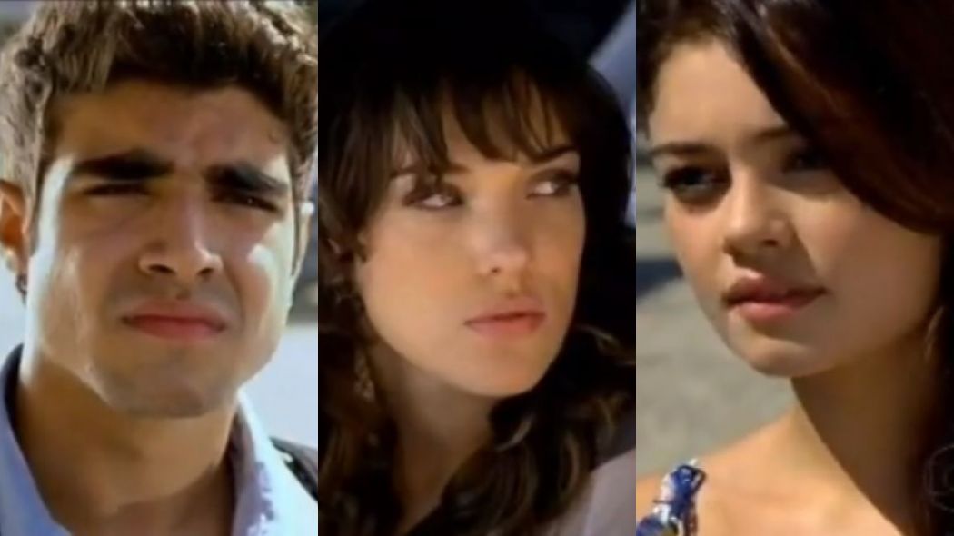 Antenor (Caio Castro), Patrícia (Adriana Birolli) e Maria Amália (Sophie Charlotte) de Fina Estampa