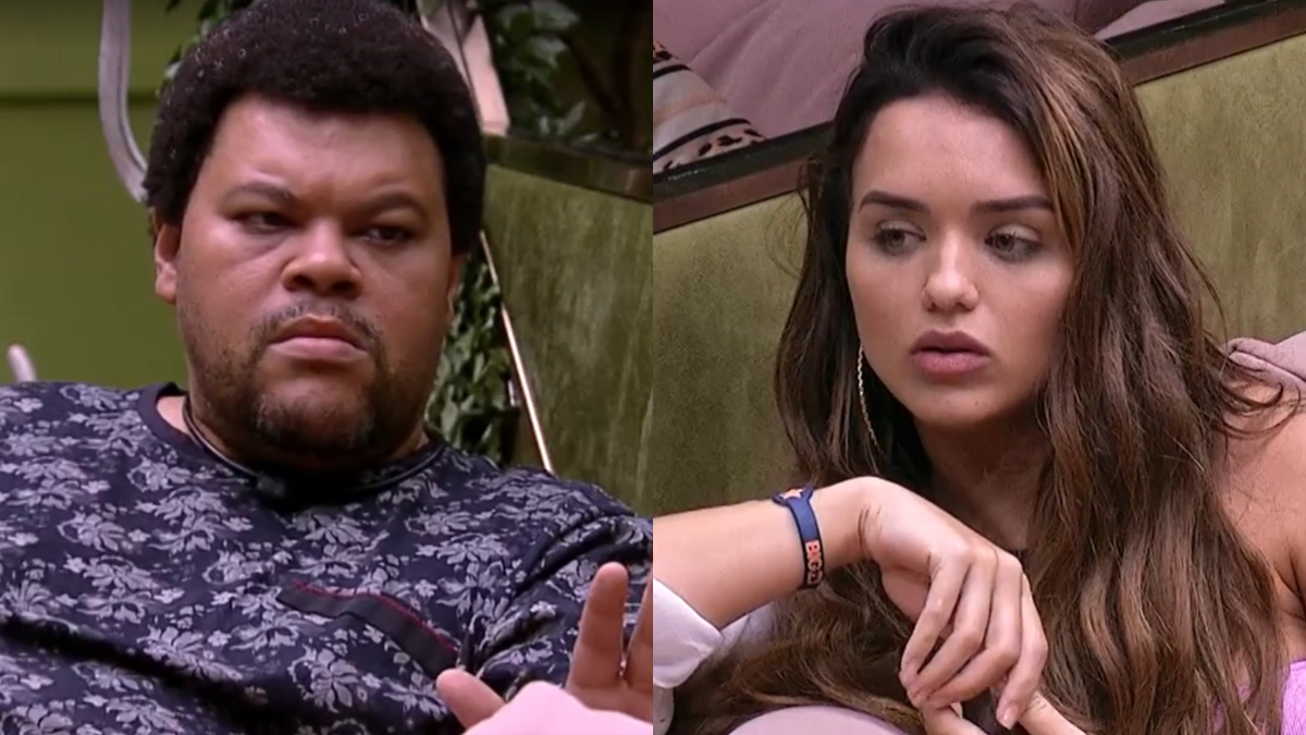 Babu Santana e Rafa Kalimann no BBB20