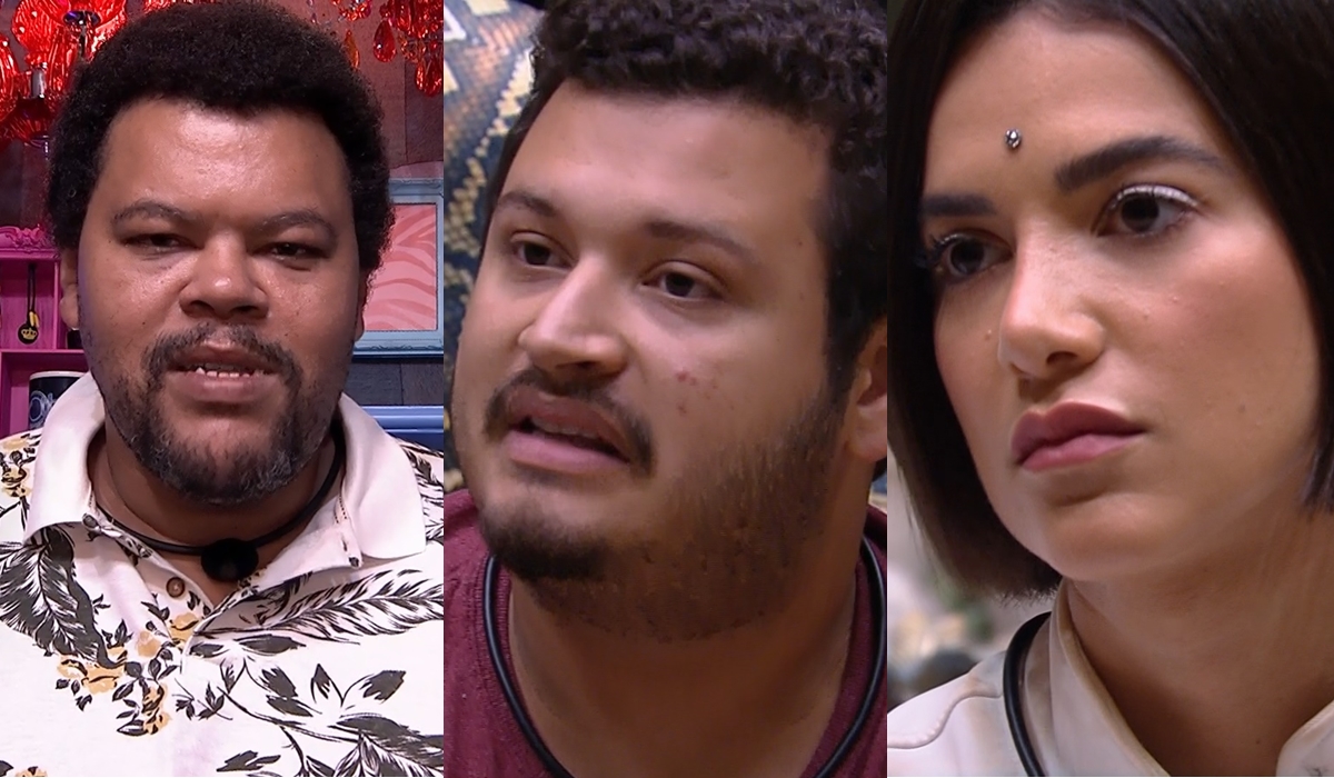 Babu, Victor Hugo e Manu (Foto: Reprodução/Globo)