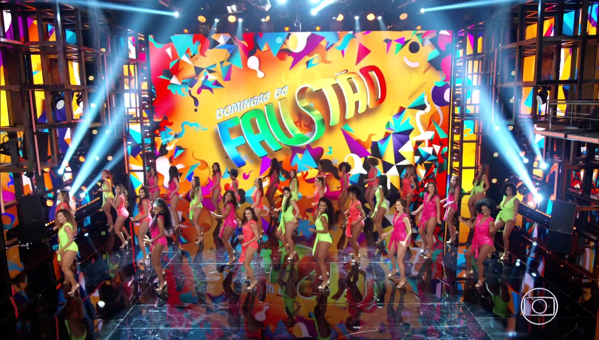 Bailarinas do Domingão do Faustão