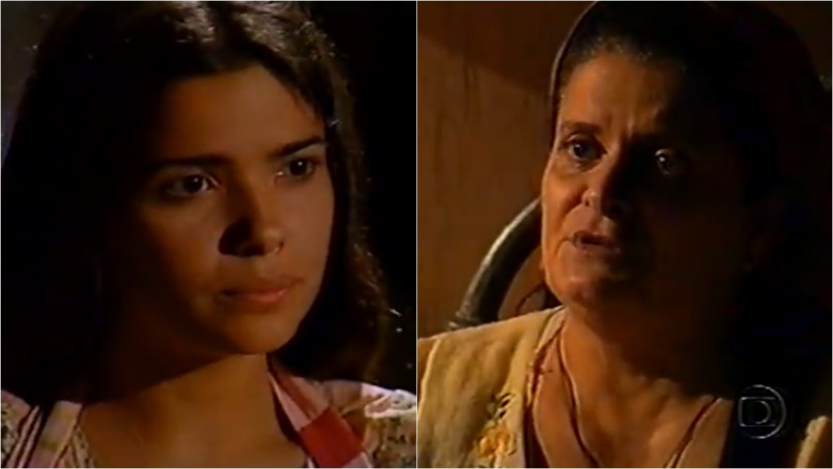 Balbina faz pedido a Zuca em Cabocla (Reprodução: TV Globo)