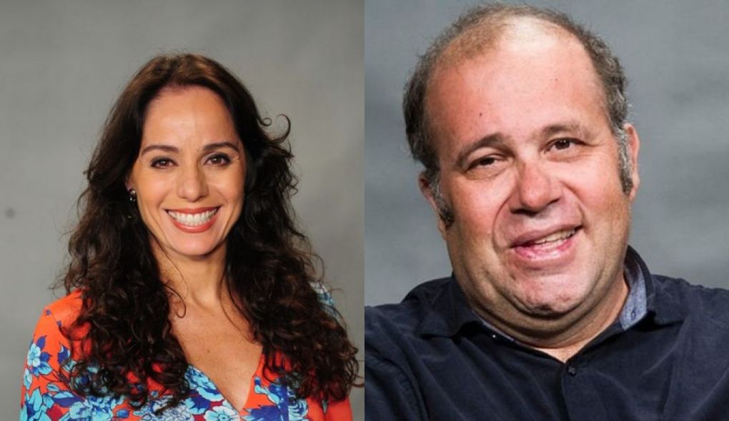 Claudia Mauro e Otávio Müller