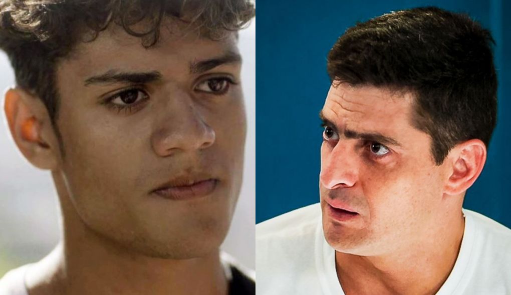 Cleber (Gabriel Santana) e Marco (Julio Machado) de Malhação - Toda Forma de Amar