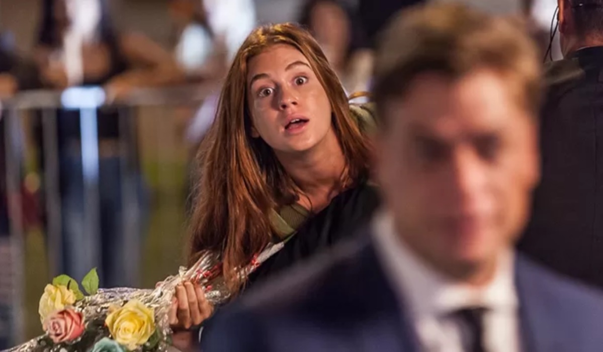 Eliza (Marina Ruy Barbosa) e Arthur (Fábio Assunção) de Totalmente Demais