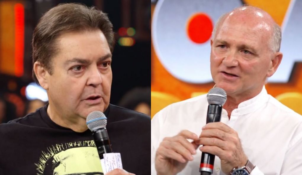 Faustão e Dr. Marcos Antônio Cyrillo no Domingão