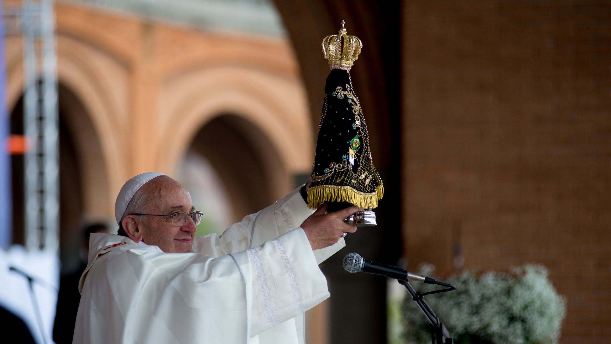 Papa Francisco (Thiago Leon / TV Aparecida)