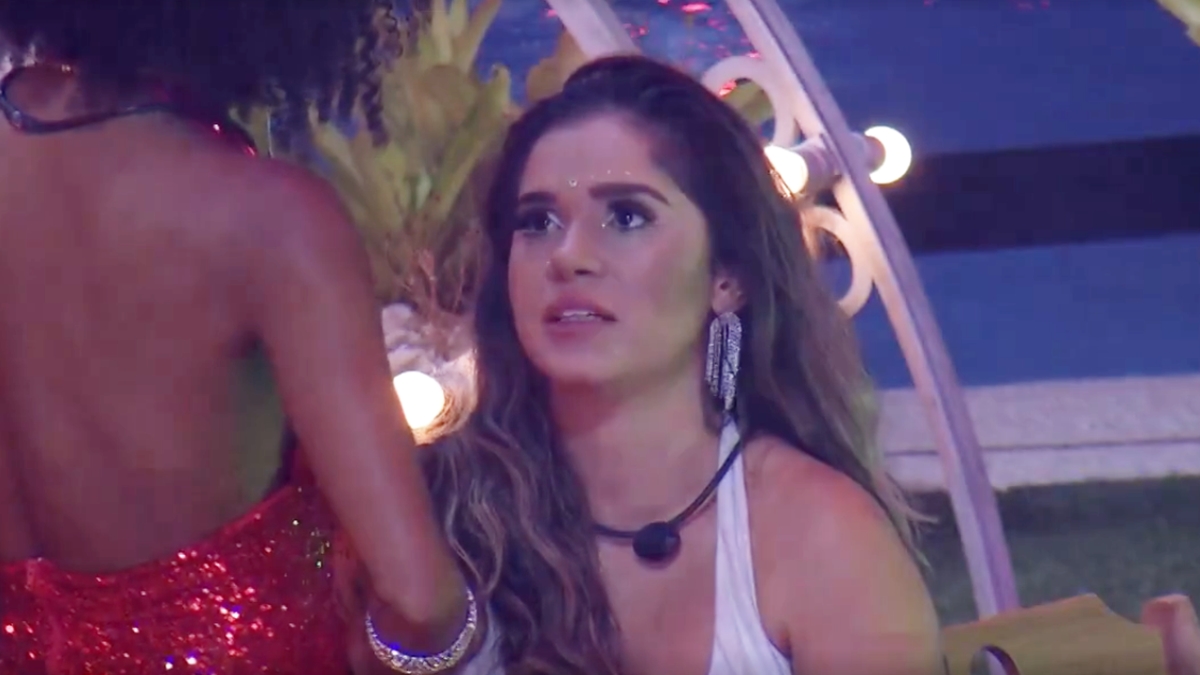 Gizelly na festa do líder no BBB20