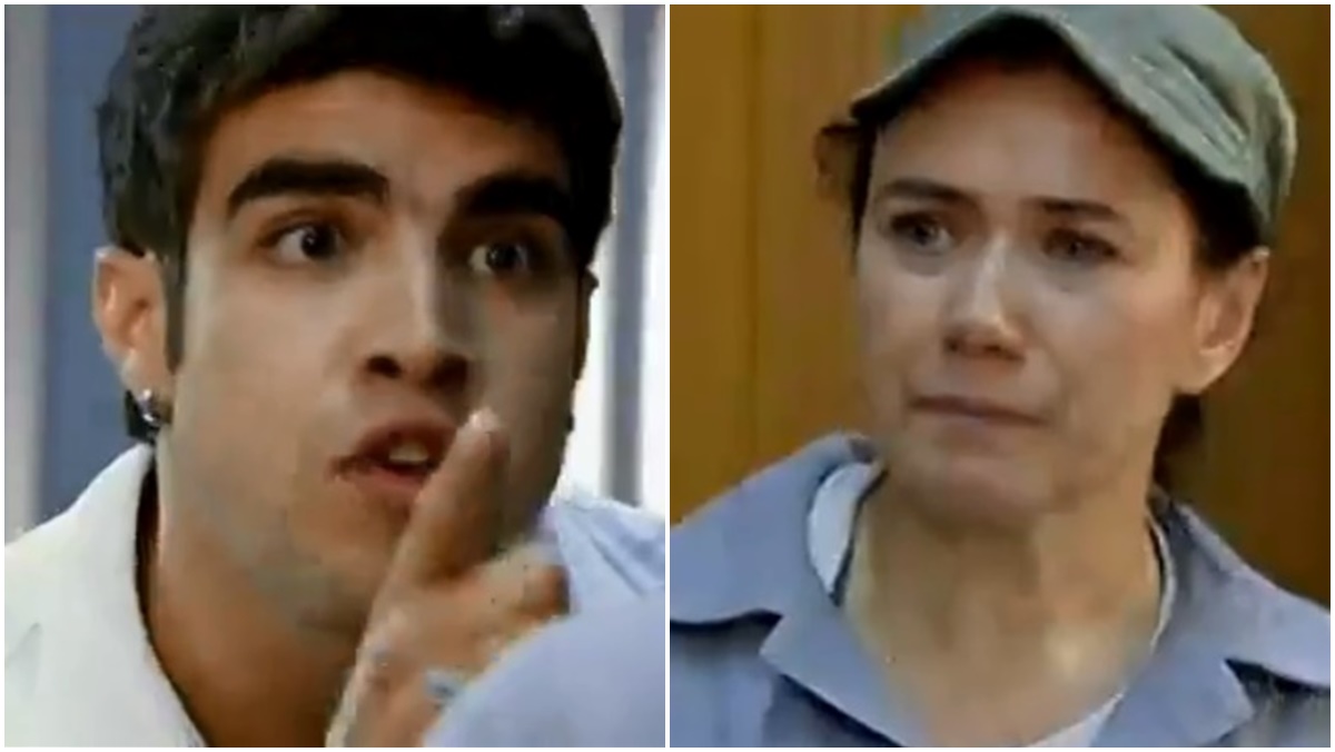 Griselda leva sermão de Antenor (Reprodução: Globoplay)