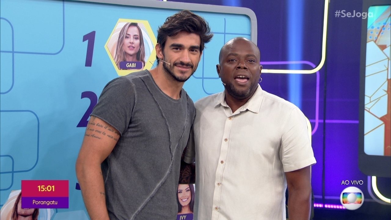 Guilherme do BBB20 e Erico Brás (Foto: Reprodução/Globo)