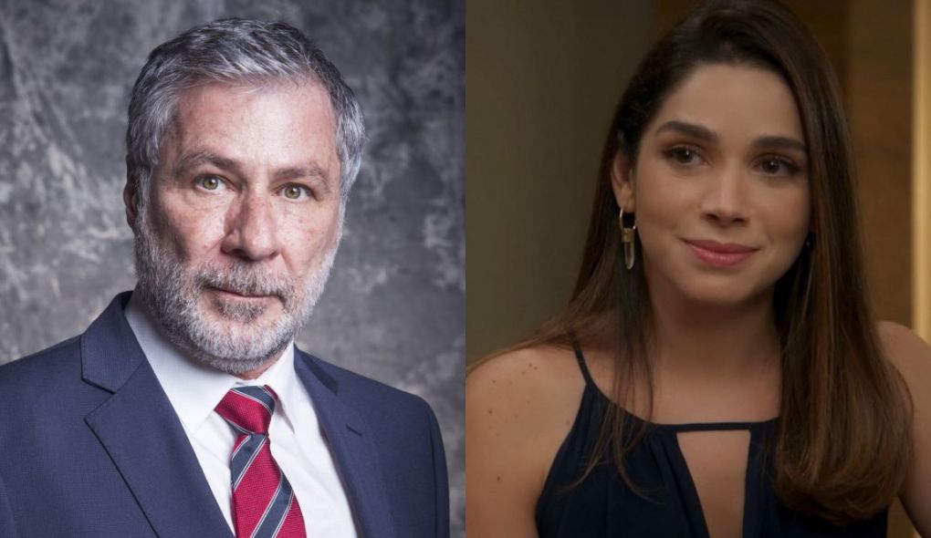 Hugo (Leopoldo Pacheco) e Micaela (Sabrina Petraglia) de Salve-se Quem Puder