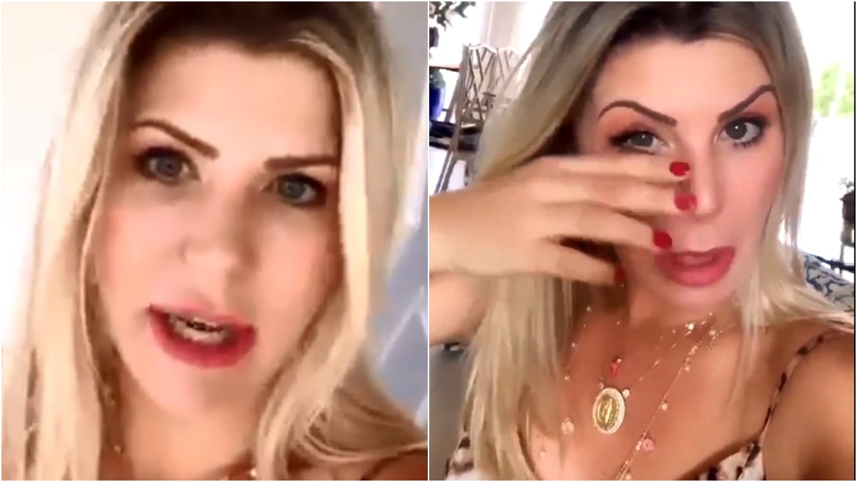 Iris Stefanelli se desespera após sumiço de seu cachorrinho (Reprodução: Instagram)