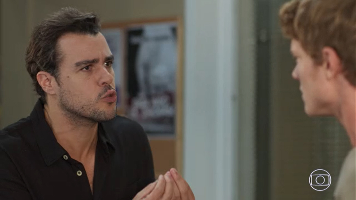 Joaquim (Joaquim Lopes) e Filipe (Pedro Novaes) em Malhação