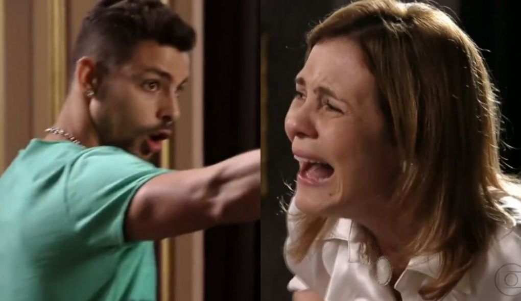 Jorginho (Cauã Reymond) e Carminha (Adriana Esteves) de Avenida Brasil