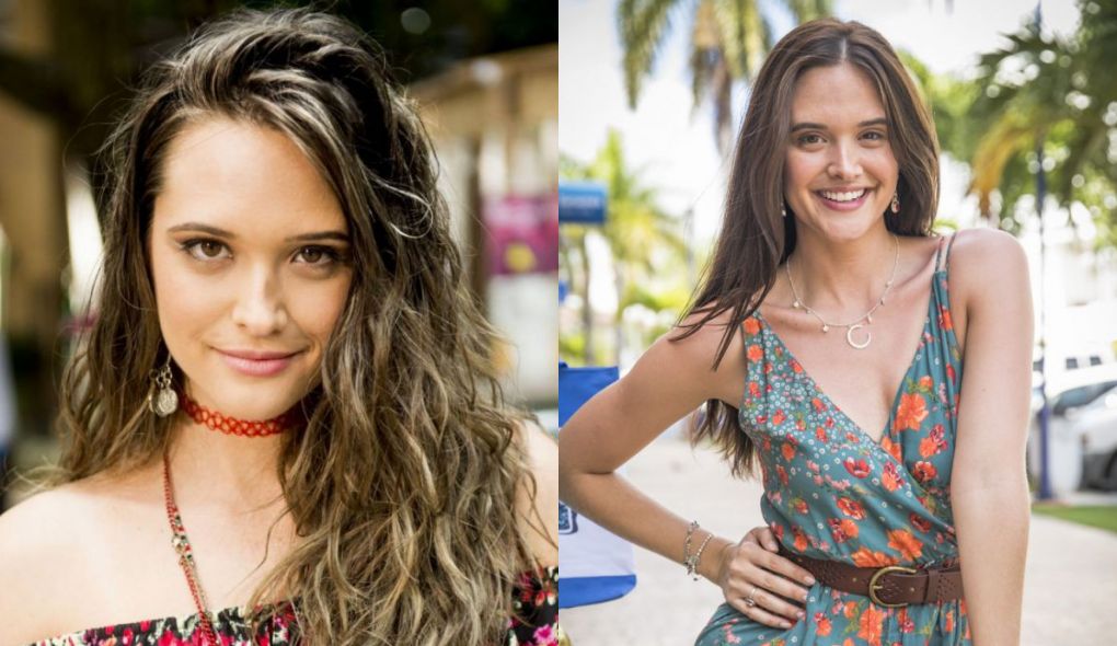 Juliana Paiva como Sandra de Totalmente Demais e Luna de Salve-se Quem Puder