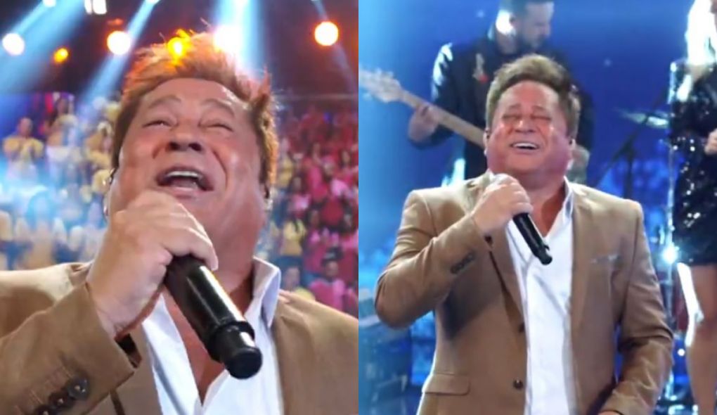 Leonardo no Ding Dong, do Domingão do Faustão