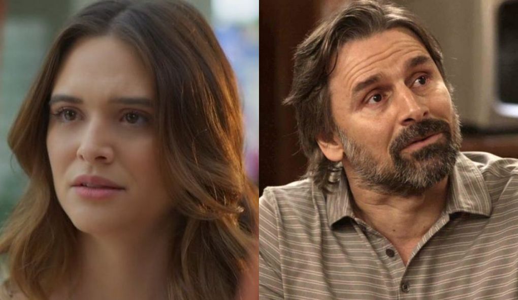 Luna (Juliana Paiva) e Mário (Murilo Rosa) de Salve-se Quem Puder