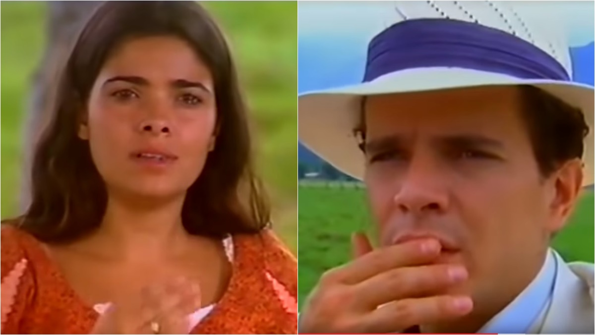 Luíz Jerônimo é levado embora da fazenda (Reprodução: TV Globo)