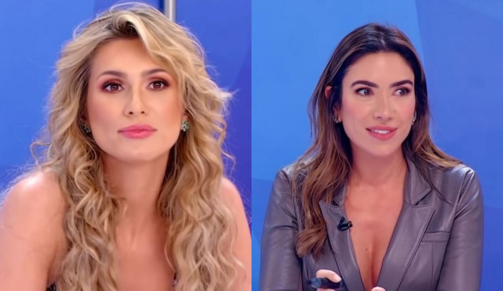 Lívia Andrade e Patrícia Abravanel no Programa Silvio Santos