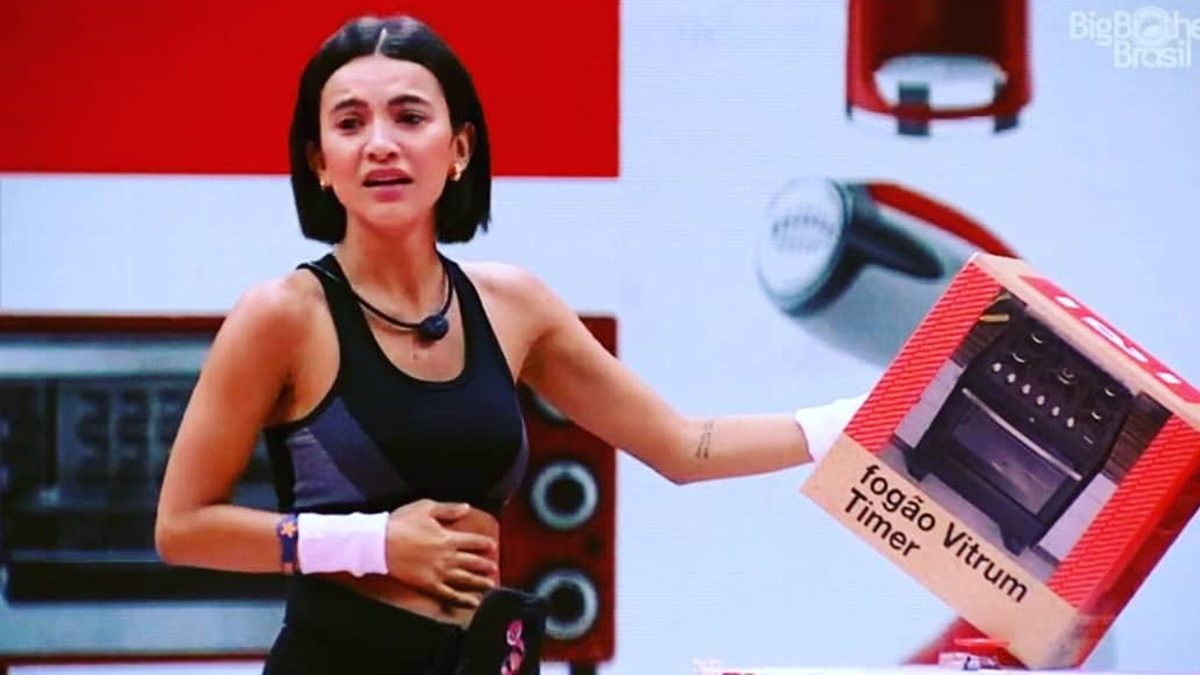 Manu na prova do Anjo BBB20