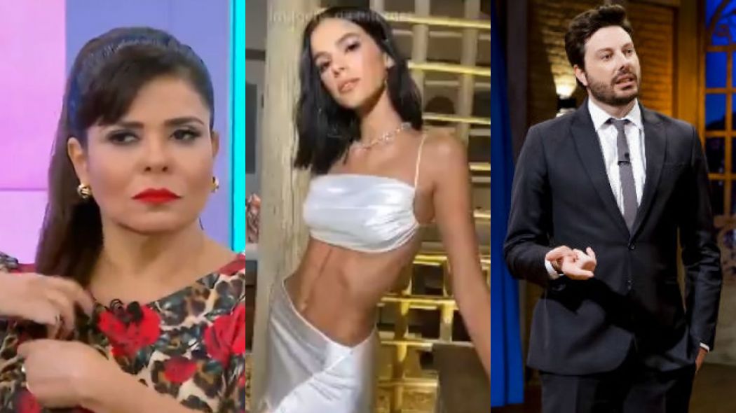 Mara Maravilha, Bruna Marquezine e Danilo Gentili
