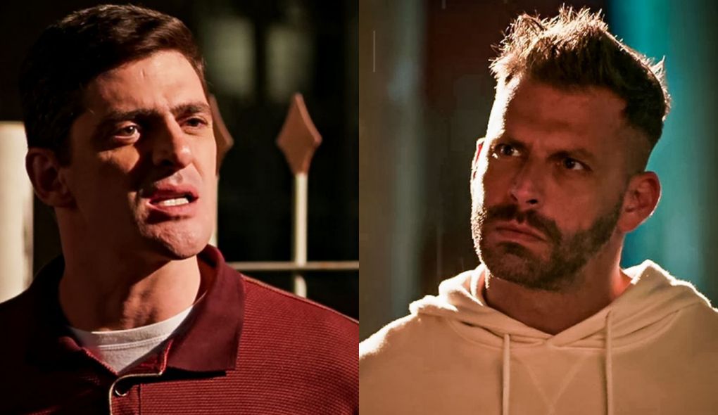 Marco (Julio Machado) e Madureira (Henri Castelli) de Malhação - Toda Forma de Amar