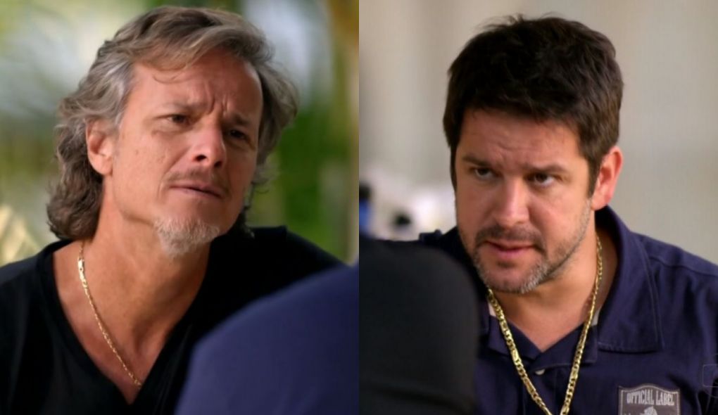 Max (Marcello Novaes) e Tufão (Murilo Benício) de Avenida Brasil