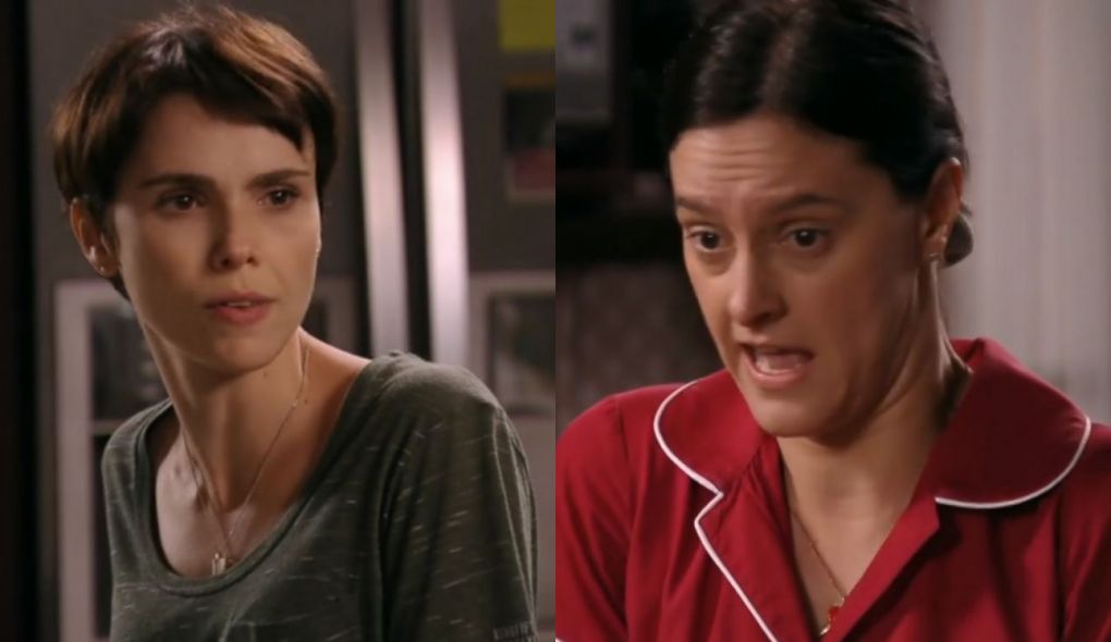 Nina (Débora Falabella) e Janaína (Cláudia Missura) de Avenida Brasil