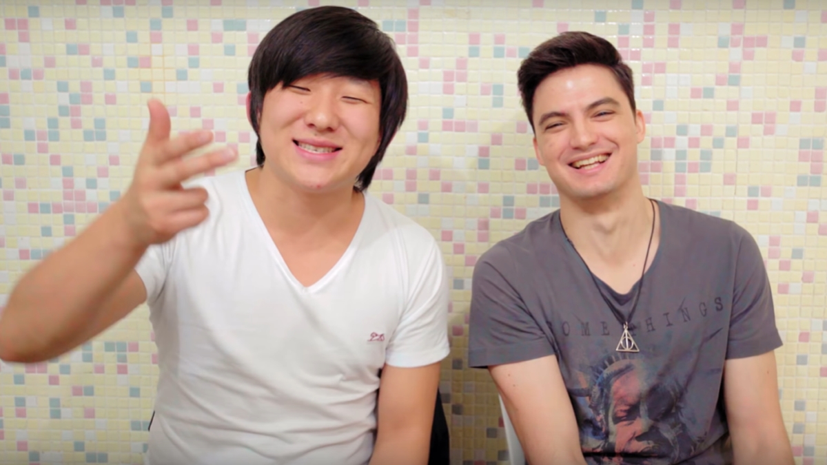 Pyong Lee e Felipe Neto