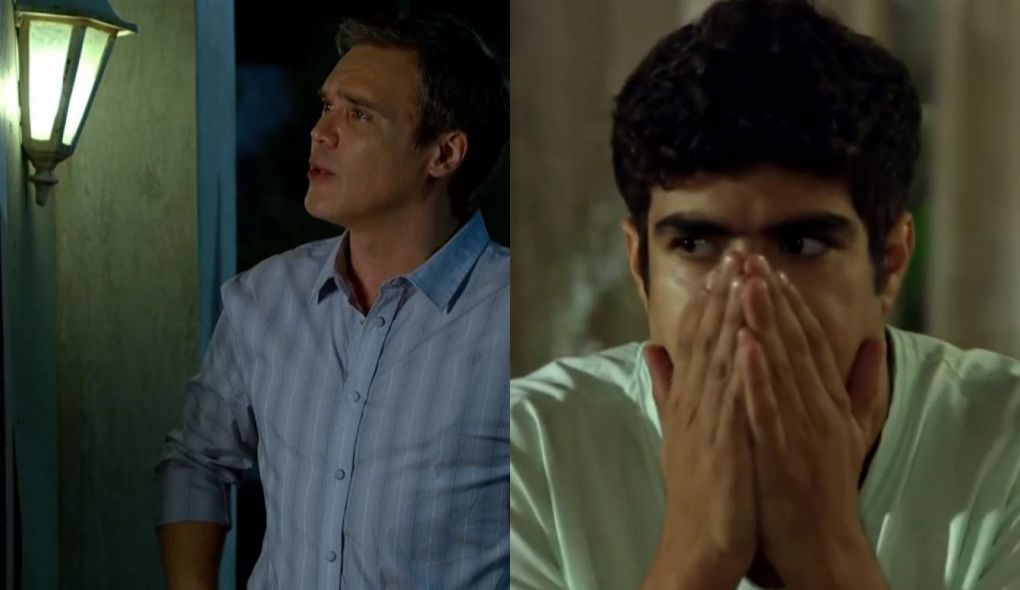 René (Dalton Vigh) e Antenor (Caio Castro) de Fina Estampa
