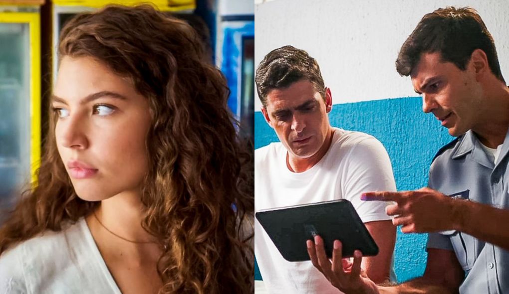 Rita (Alanis Guillen), Rugieri (Ricardo Martins) e Marco Rodrigo (Julio Machado) de Malhação – Toda Forma de Amar