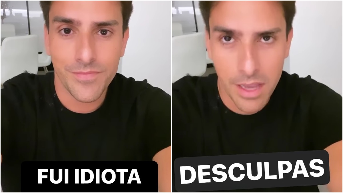 Após comentários racistas, Rodrigo Branco pediu desculpas (Reprodução: Instagram)