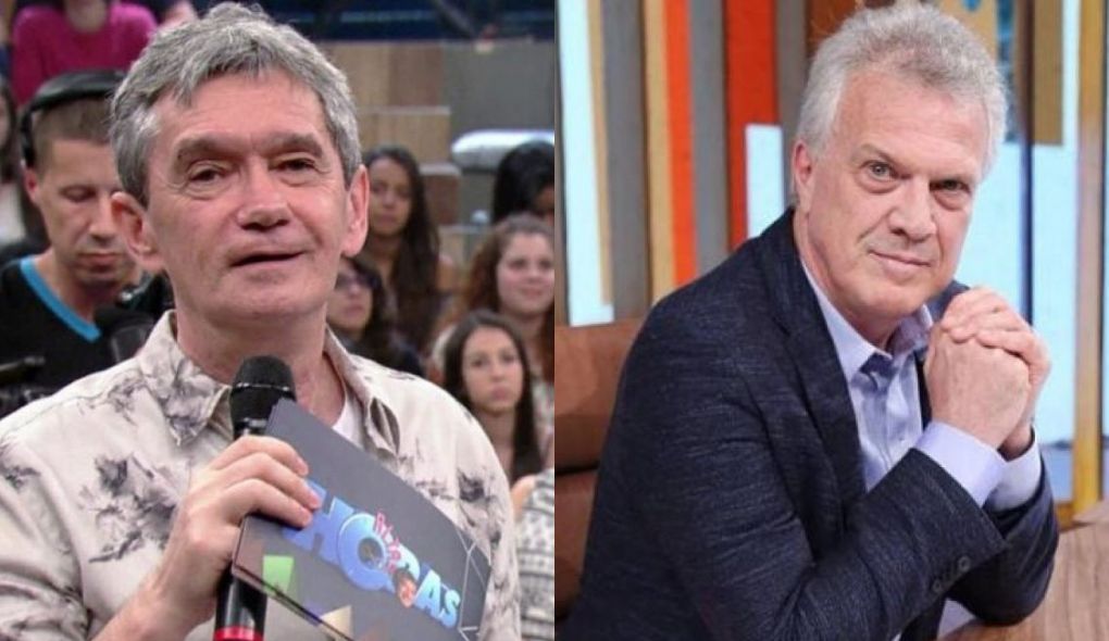Serginho Groisman no Altas Horas e Pedro Bial no Conversa com Bial