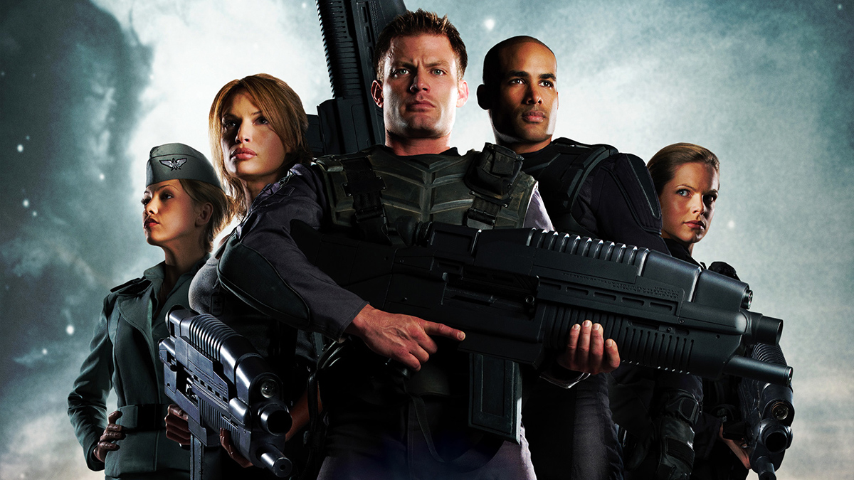 Elenco do filme Tropas Estelares 3 (Divulgação)