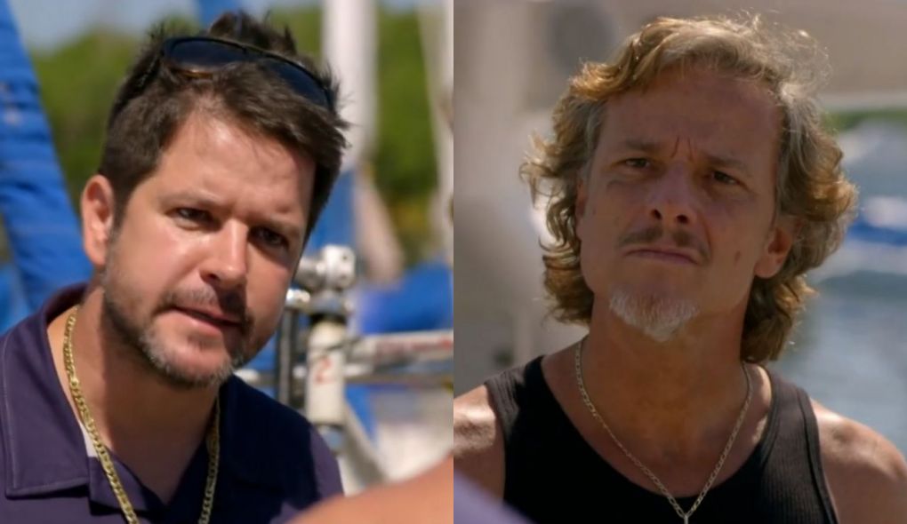 Tufão (Murilo Benício) e Max (Marcello Novaes) de Avenida Brasil