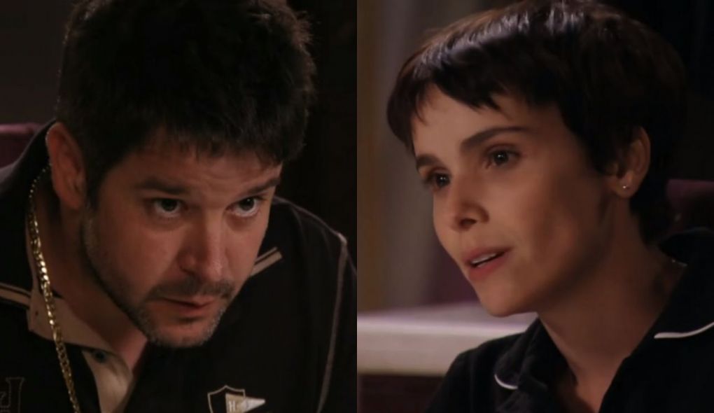 Tufão (Murilo Benício) e Nina (Débora Falabella) de Avenida Brasil