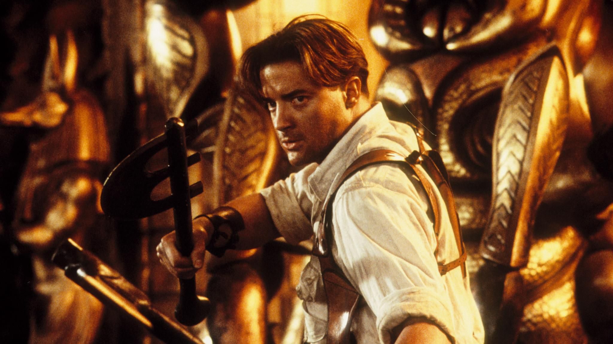 Brendan Fraser no filme A Múmia (Reprodução)