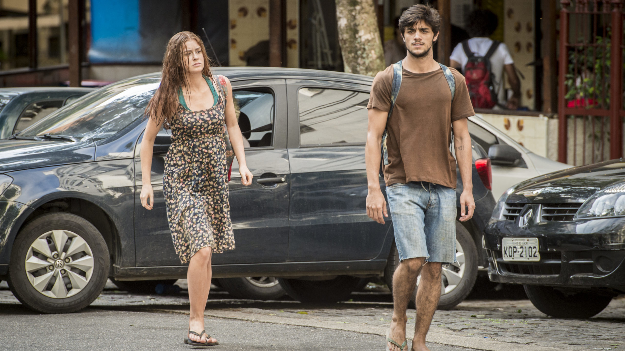 Eliza ( Marina Ruy Barbosa ) e Jonatas ( Felipe Simas)