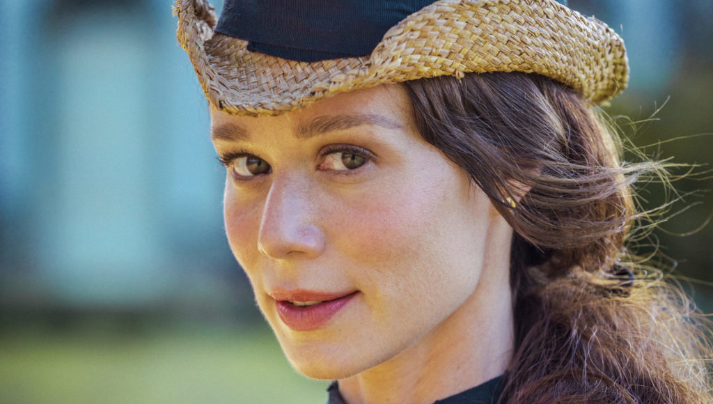 Luísa ( Mariana Ximenes ), de Nos Tempos do Imperador