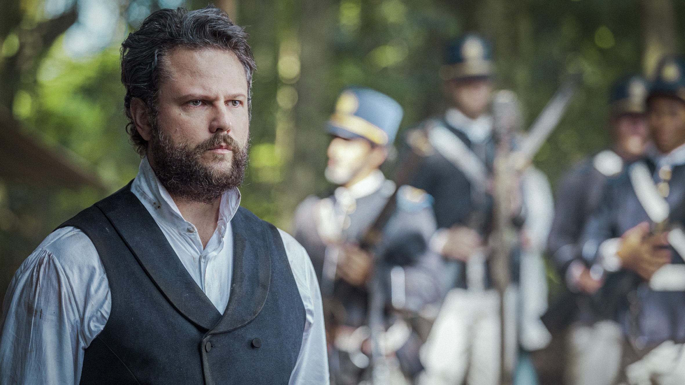 Dom Pedro II ( Selton Mello ), de Nos Tempos do Imperador
